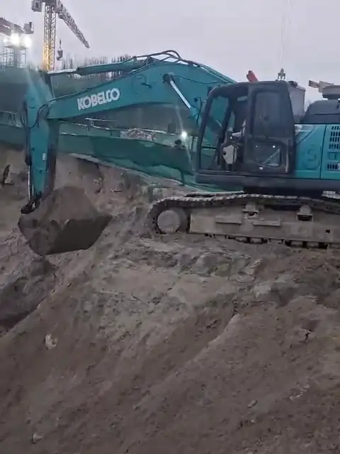 Excavation in progress — Durga Buildwell site footage
