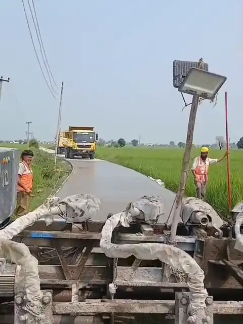Road work — Jammu — Durga Buildwell site footage